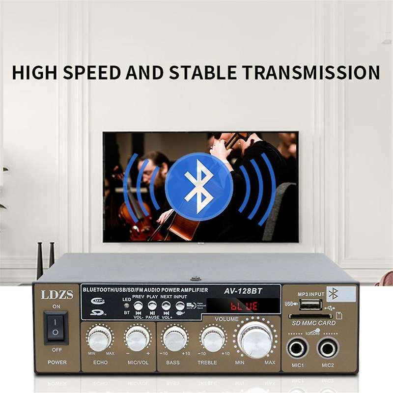 Car Amplifier Bluetooth Amplifier Speaker Bluetooth Speaker Car Amplifier for Home Use Car Amplifier