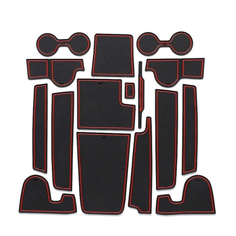 Car Anti- Gate Slot Mat for X1 2023 Door Groove Pad Cup Holder Interior Accessories