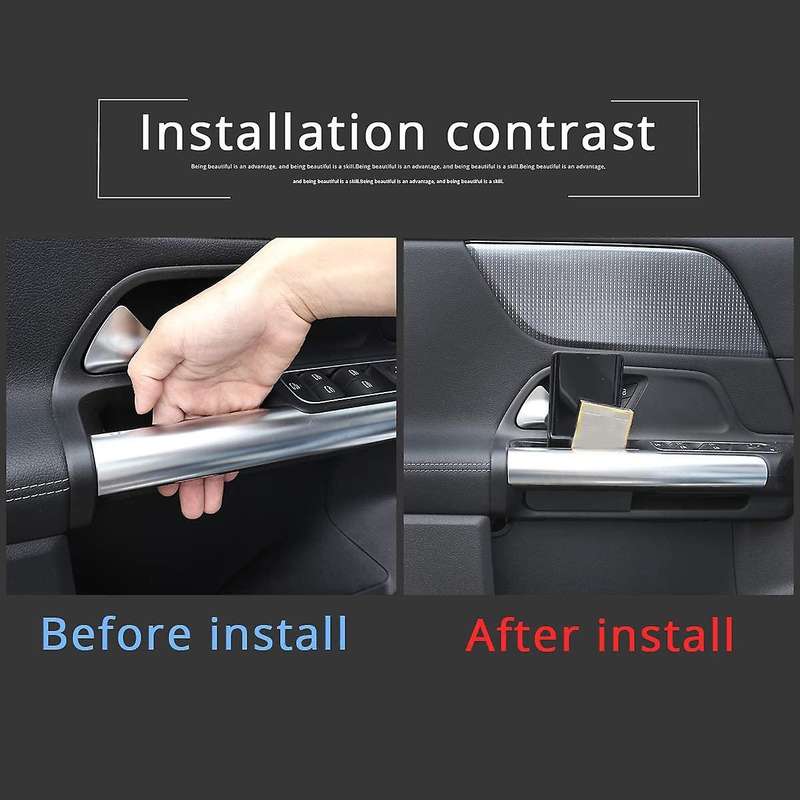 Car Armrest Box Door Handle Storage Glove Box Phone Holder Organizer for B Class W247 X247 2019 2020