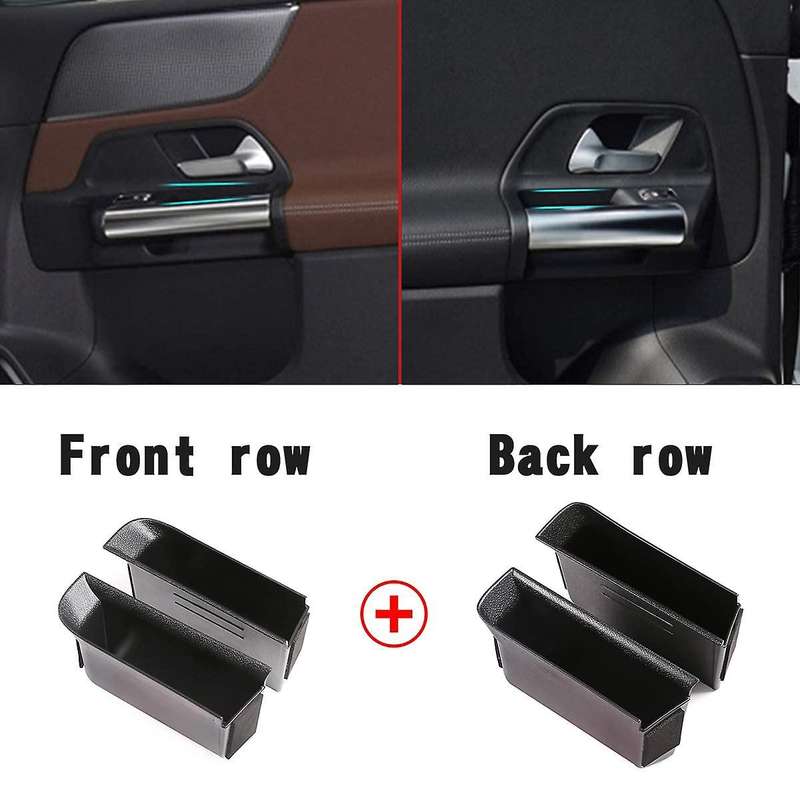 Car Armrest Box Door Handle Storage Glove Box Phone Holder Organizer for B Class W247 X247 2019 2020