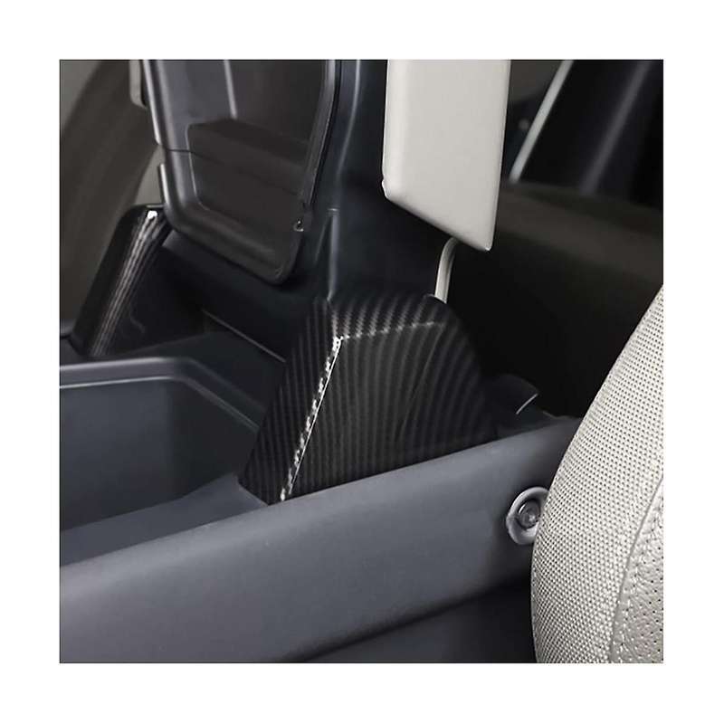 Car Armrest Box Screw Cover Trim for Land 90 110 2022-2023 Accessories - ABS Carbon Fiber