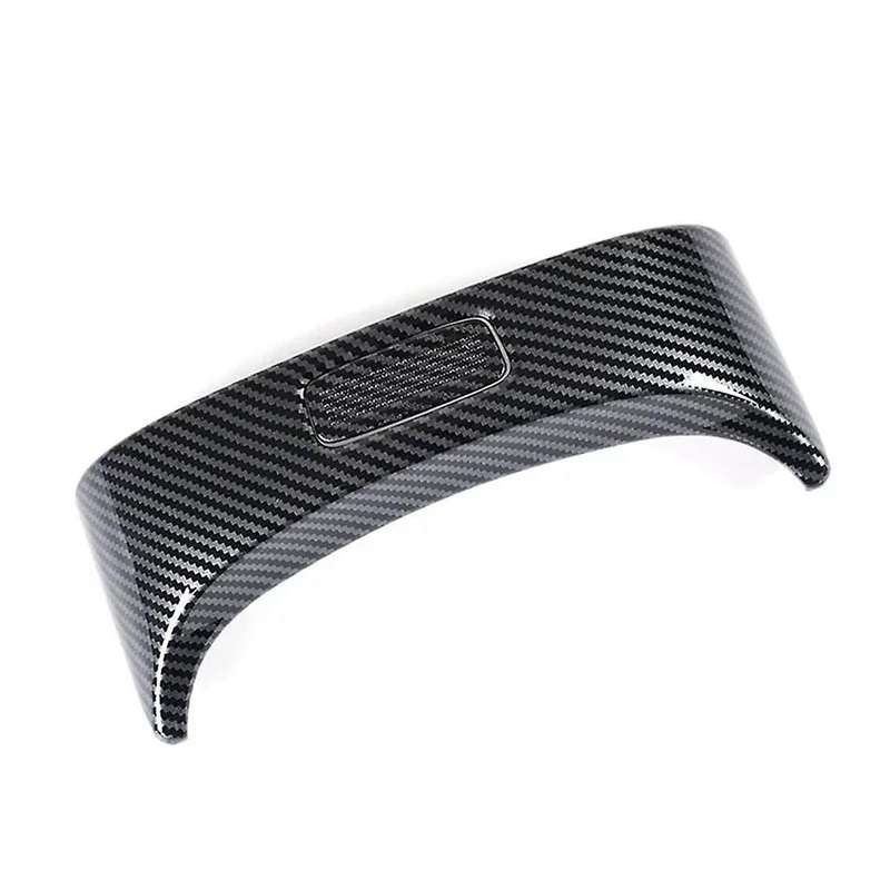 Car Armrest Box Switch Cover Trim Decorative for E Class W214 2024 Interior Accessories Carbon Fibe
