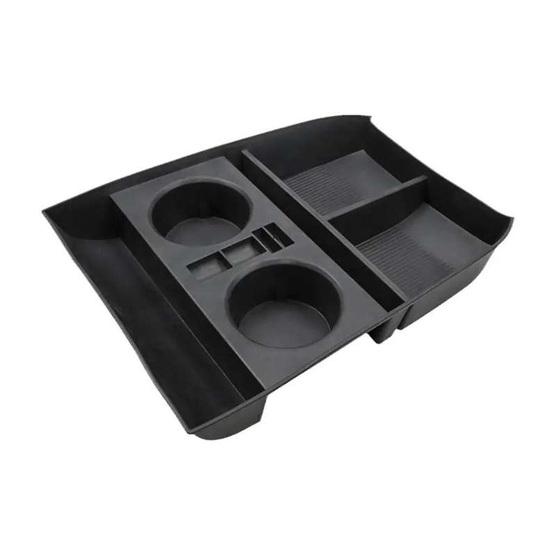 Car Armrest Center Storage Box Central Control Lower Storage Container Tray for Interior Accessories