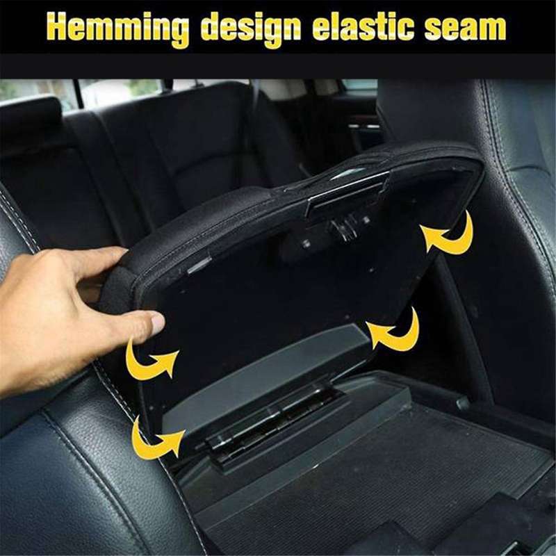 Car Armrest Pad Center Console Armrests Box Storage Cover Protection Cushion for Ram 1500 2010-2017,