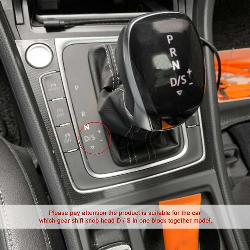Car AT Electronic LED Gear Shift Knob Shift Lever Handball for B8 Golf 7 Mk7/Mk7.5 MK3