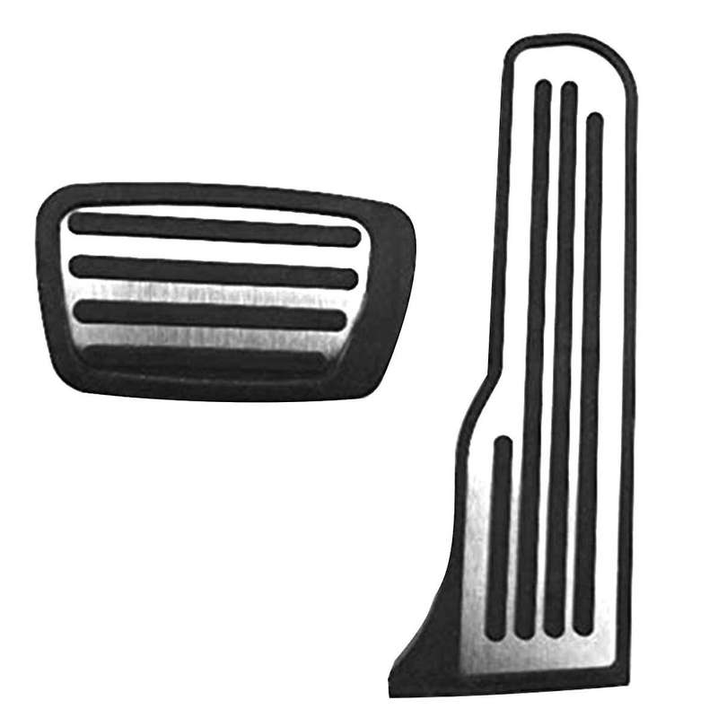 Car At Gas Fuel Brake Foot Pedal Pad Cover Trim Case for 2016 - 2018