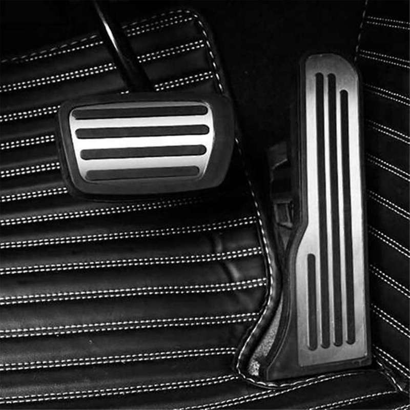 Car At Gas Fuel Brake Foot Pedal Pad Cover Trim Case for 2016 - 2018