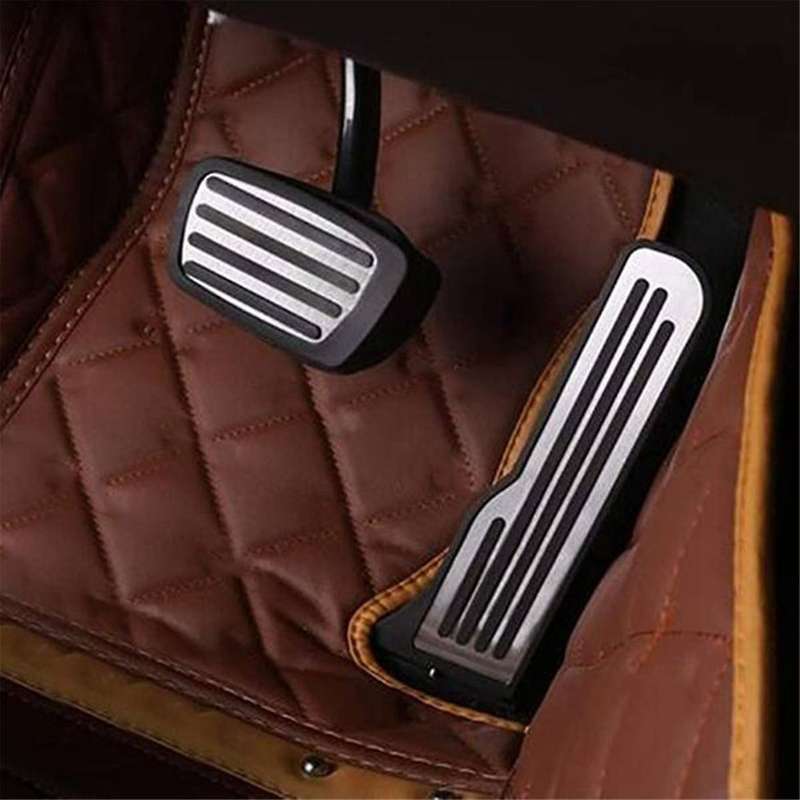 Car At Gas Fuel Brake Foot Pedal Pad Cover Trim Case for 2016 - 2018