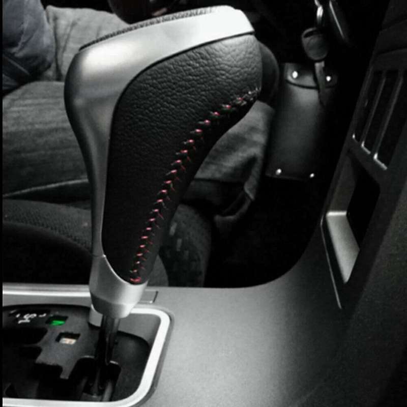 Car At Leather Gear Shift Knob for 4Runner 4Wd N280 Pro Land Cruiser Prado 10-19 Fortuner 2015-2019