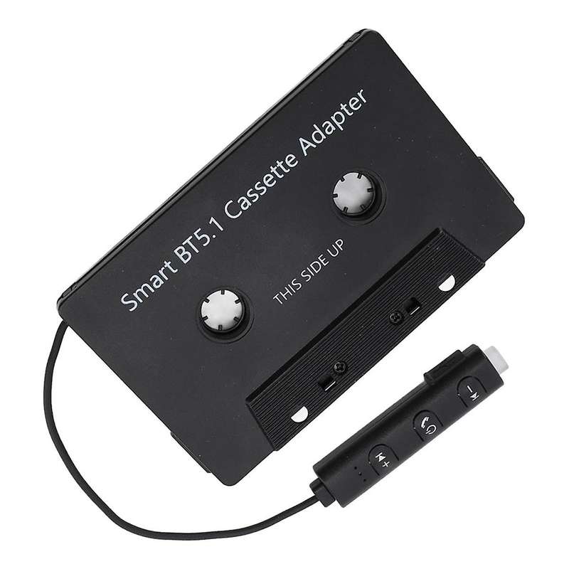Car Audio Bluetooth Wireless Cassette Receiver, Bluetooth 5.1 Car Audio Stereo Cassette Vehicle Tape