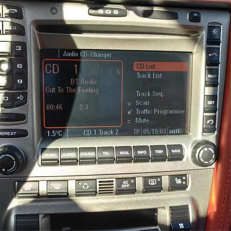 Car Audio Input Decoder Box PCM2.1 Bluetooth Modules for 2003-2010 996.2 997.1