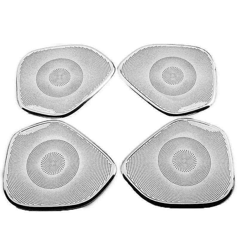 Car Audio Speaker Tweeters Cover Trim Sticker for XC60 2017-2020 Car Interior Accessories Stainless