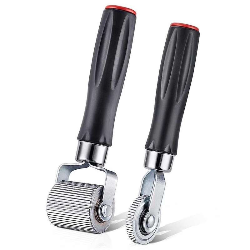 Car Audio Sound Deadening Roller Seam Roller, 2-pack Heat Abatement Mat Noise Roller Sound Insulatio