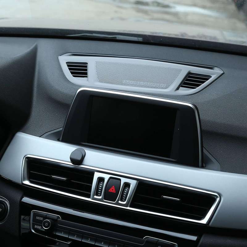 Car Audio Trim Center Control Console Dashboard Speaker Cover Trim Accessories for - X1 X2 F47 F48 2