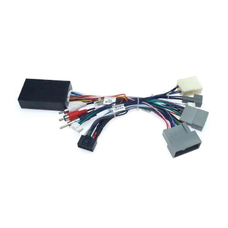 Car Audio Radio CD Player 16 PIN Cable Adapter with Canbus Box for Media Wiring Harness