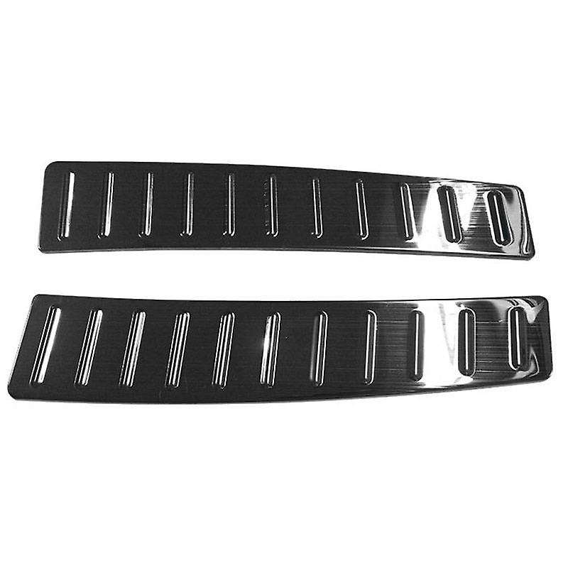 Car Auto Accessories Rear Boot Trunk Inner Bumper Protector Guard Sill Plate Cover for Model S Black