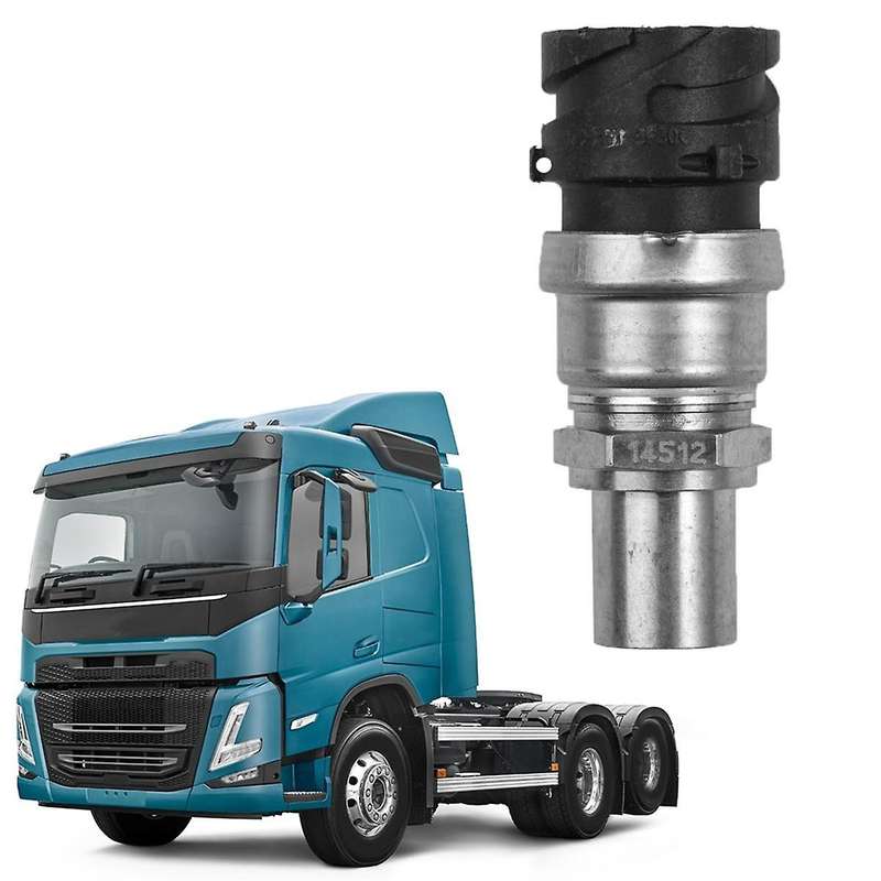 Car Auto Accessorie Fuel Rail Pressure Sensor for D12 D16 D7 D10 D9 Trucks FM FL VN 21582621 2181908