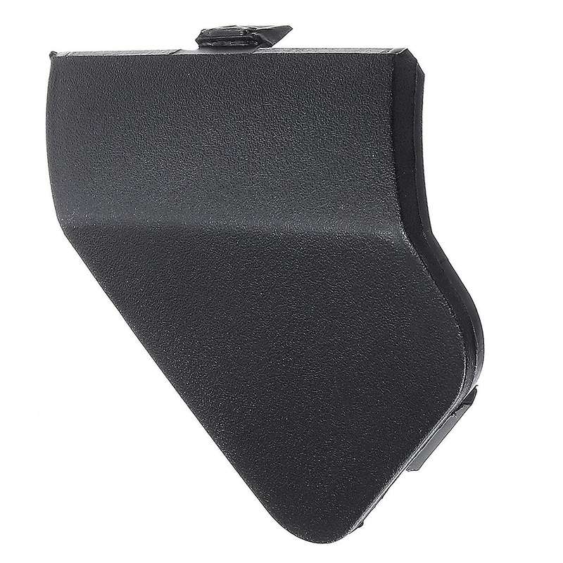 Car Auto Front Bumper Tow Towing Eye Hook Cover Cap for Fiesta MK7 2008-2016 8A6117A989AB Black Plas