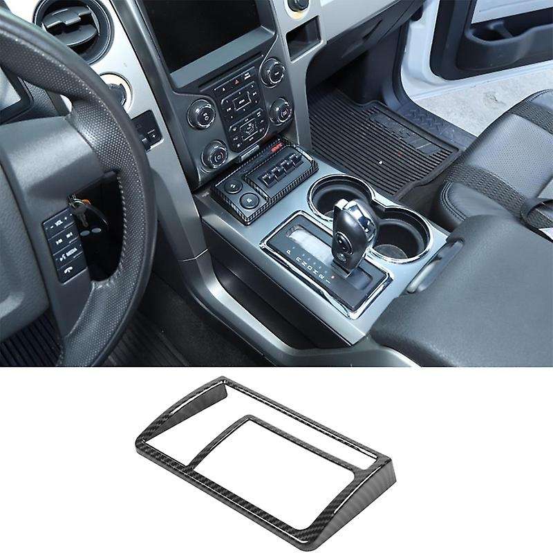 Car AUX Control Panel Decoration Cover Stickers for 2009-2014