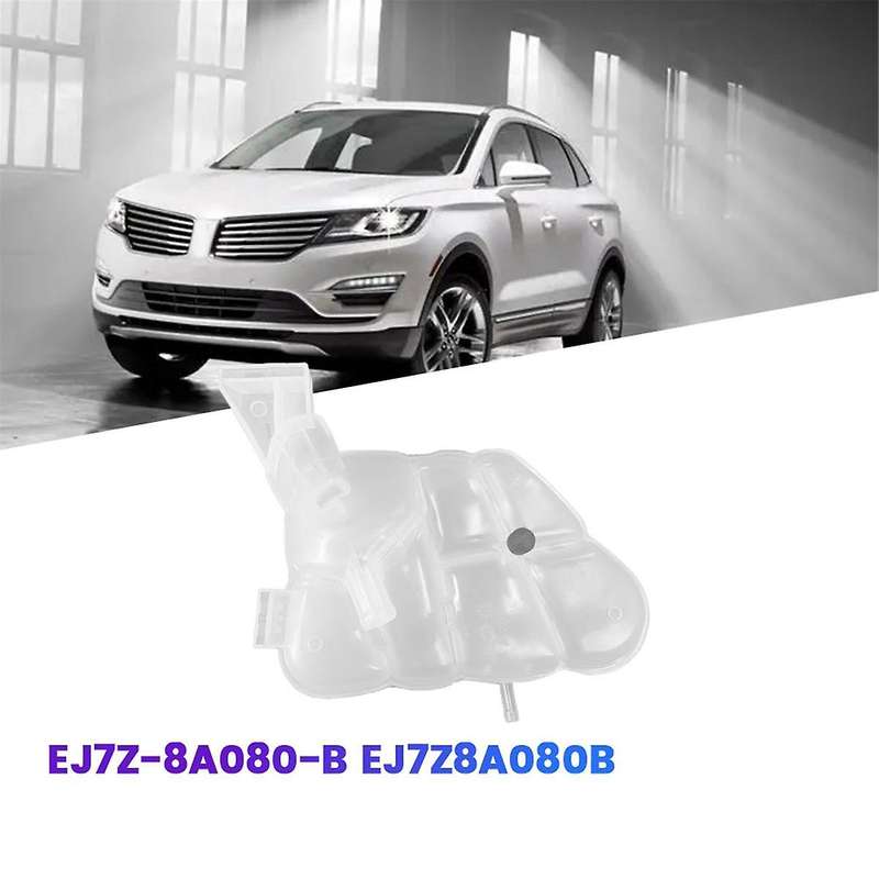 Car Auxiliary Water Tank EJ7Z-8A080-B for 2014 -2018 Coolant Radiator Overflow Expansion Tank and Co