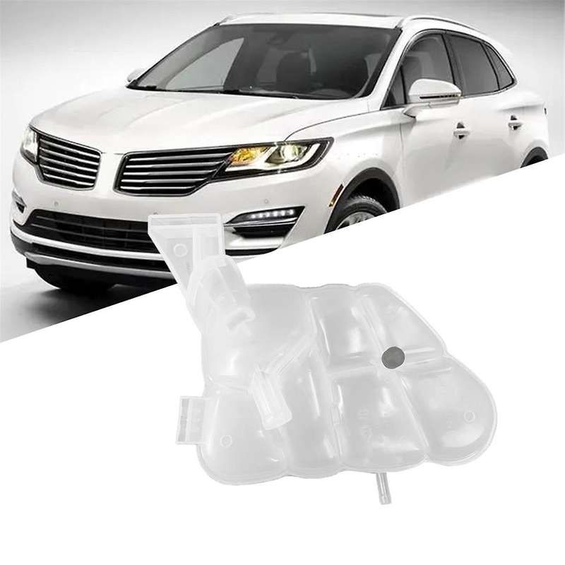 Car Auxiliary Water Tank EJ7Z-8A080-B for 2014 -2018 Coolant Radiator Overflow Expansion Tank and Co