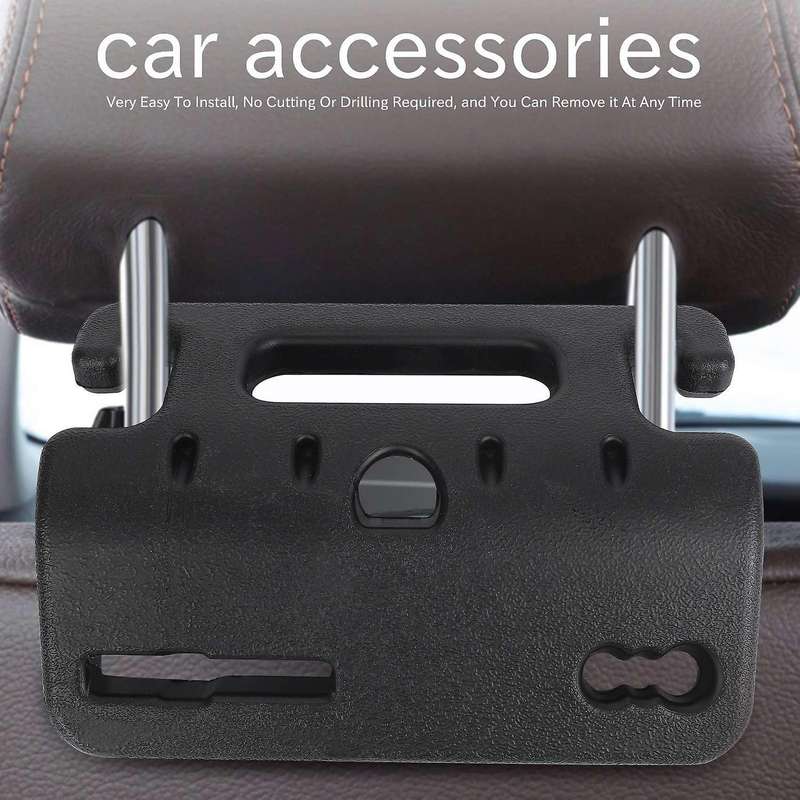 Car Back Hook Compatible Jimny JB64 JB74 2018-2020 Headrest Hook Car Storage Holder Headrest Mount H