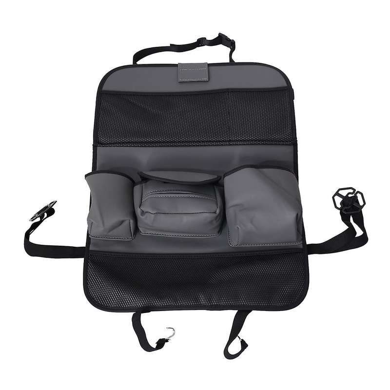 Car Back Organizer Back Folding Organizer Bag Storage Box Storage Supplies Car Supplies,grey