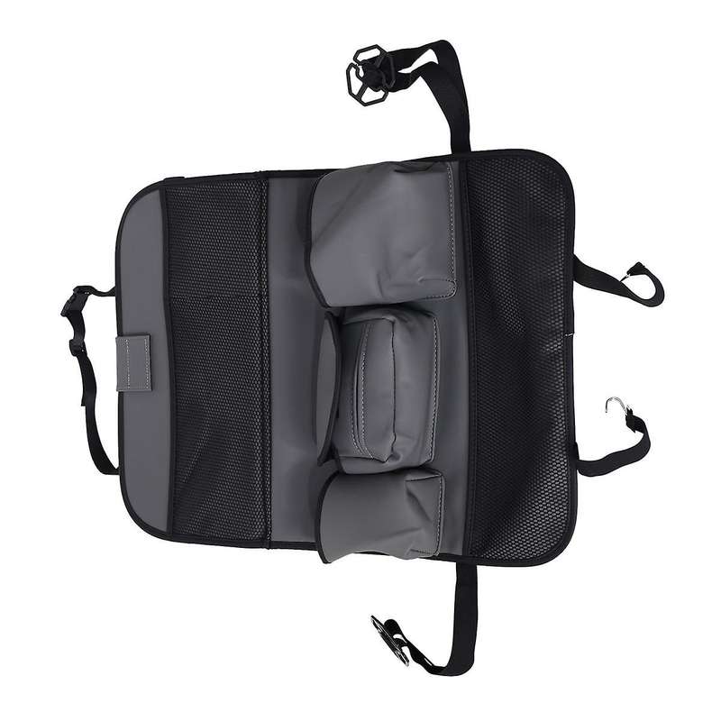 Car Back Organizer Back Folding Organizer Bag Storage Box Storage Supplies Car Supplies,grey