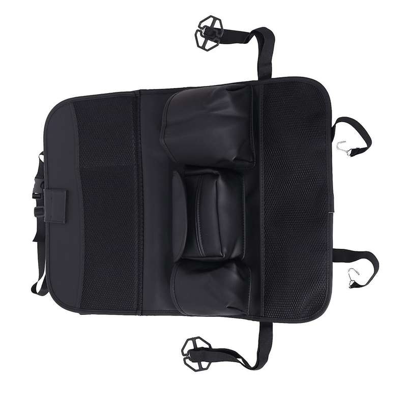 Car Back Organizer Back Folding Organizer Bag Storage Box Storage Supplies Car Supplies,black
