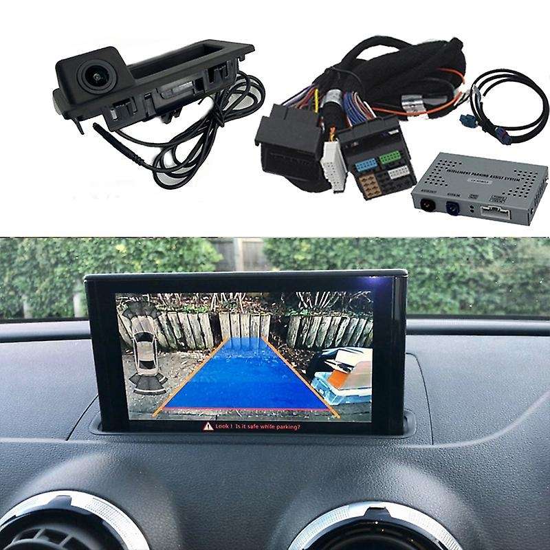 Car Backup Camera Interface Adapter Rear Camera Display Improve Decoder for  A3 8V S3 8P MMI3G 2009-