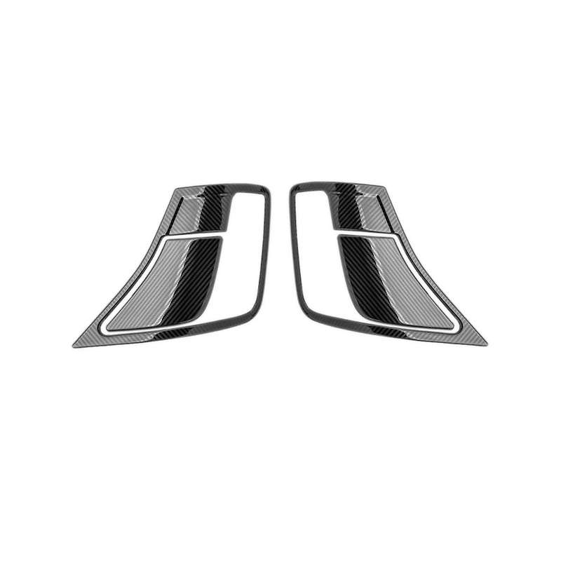 Car Backrest Lock Switch Cover Trim for E Coupe Class E200 E260 2009-2014 (Silver)