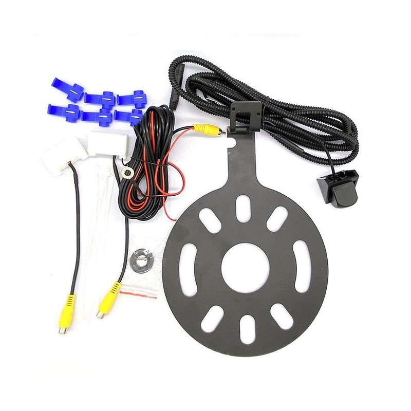 Car Backup Camera Rear View Camera Reverse Camera for Wrangler Spare Tire Mount 2007-2018 with Moni
