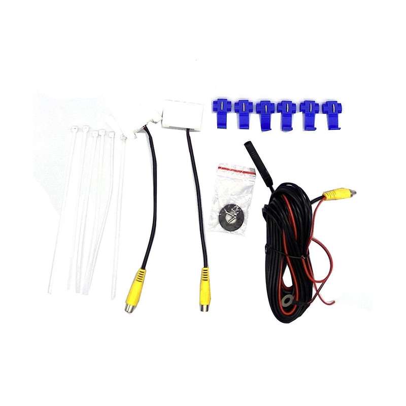Car Backup Camera Rear View Camera Reverse Camera for Wrangler Spare Tire Mount 2007-2018 with Moni