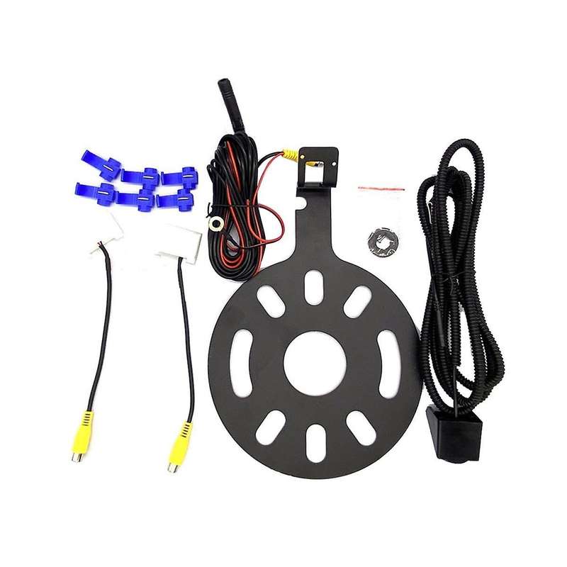 Car Backup Camera Rear View Camera Reverse Camera for Wrangler Spare Tire Mount 2007-2018 with Moni