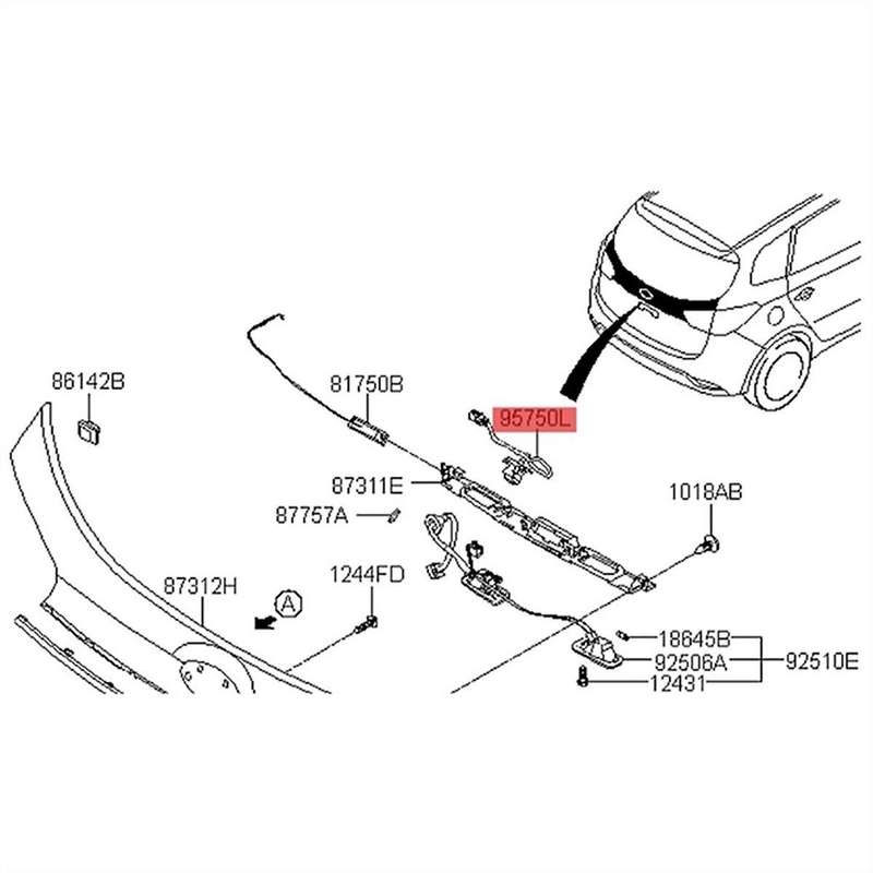 Car Backup Rear View Camera A 2229054509 for S GLC C-Class W205 X253 W222 X222 C180 C200 GLC300 S350