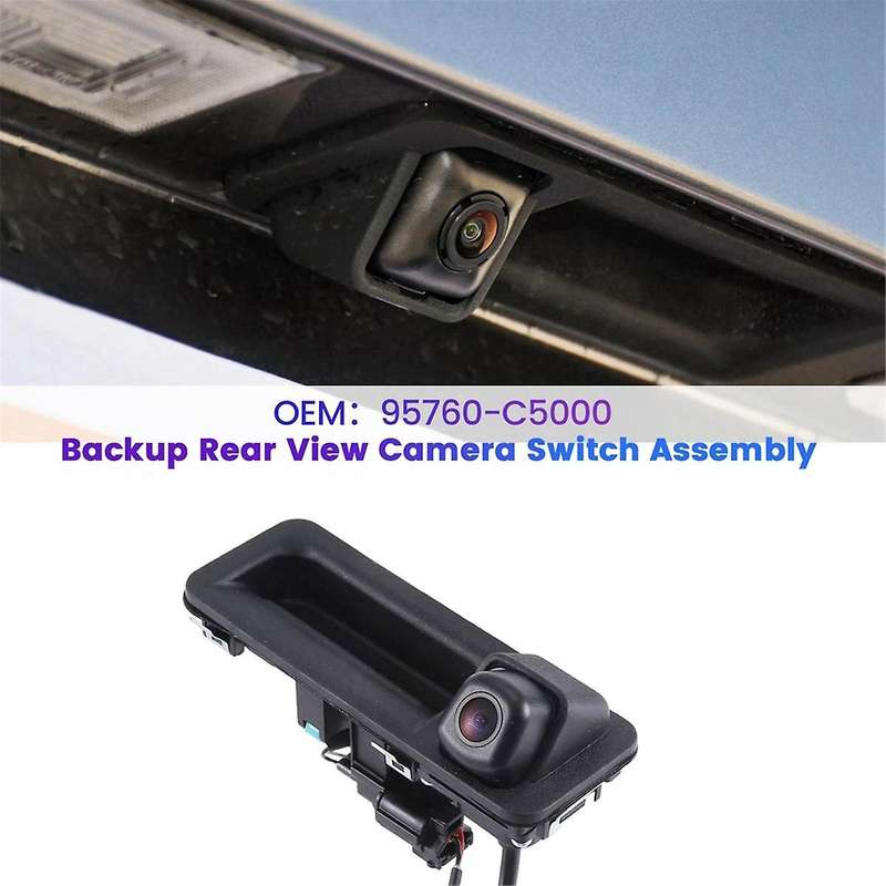 Car Backup Rear View Camera Backup Assembly for Sorento 2014-2017 95760C5000 95766-C5000 Trunk Handl