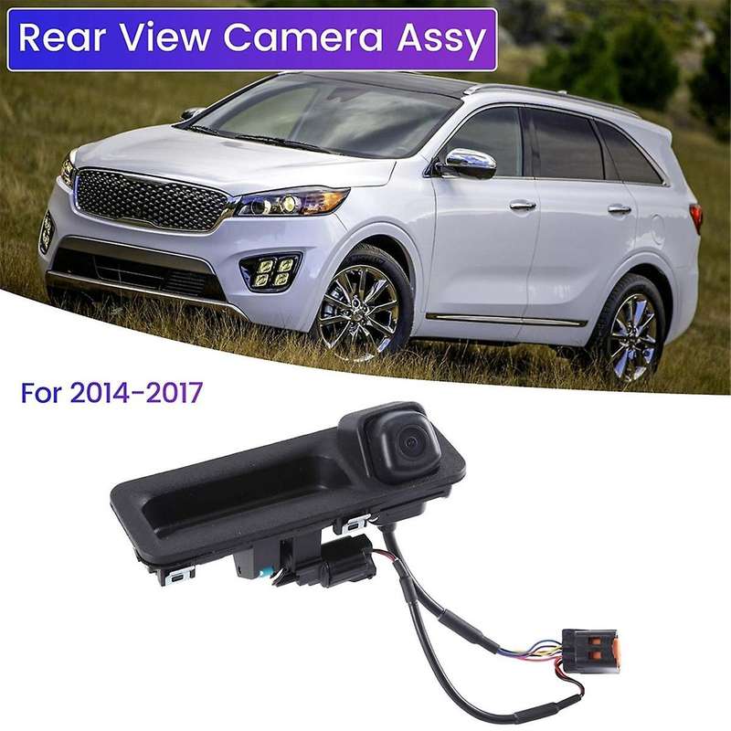 Car Backup Rear View Camera Backup Assembly for Sorento 2014-2017 95760C5000 95766-C5000 Trunk Handl