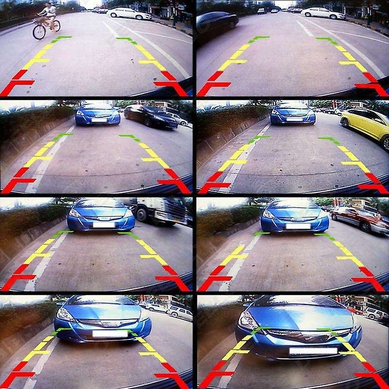 Car Backup Rear View Camera Install in Spare Tire Cover 12 LED Night Vision Reversing Camera for Pra
