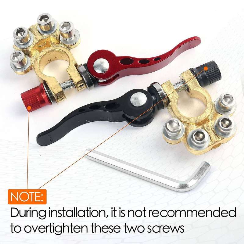 Car Battery Clip Battery Quick Release Connector Clip Multiple Interface Terminal Pile Head for Truc