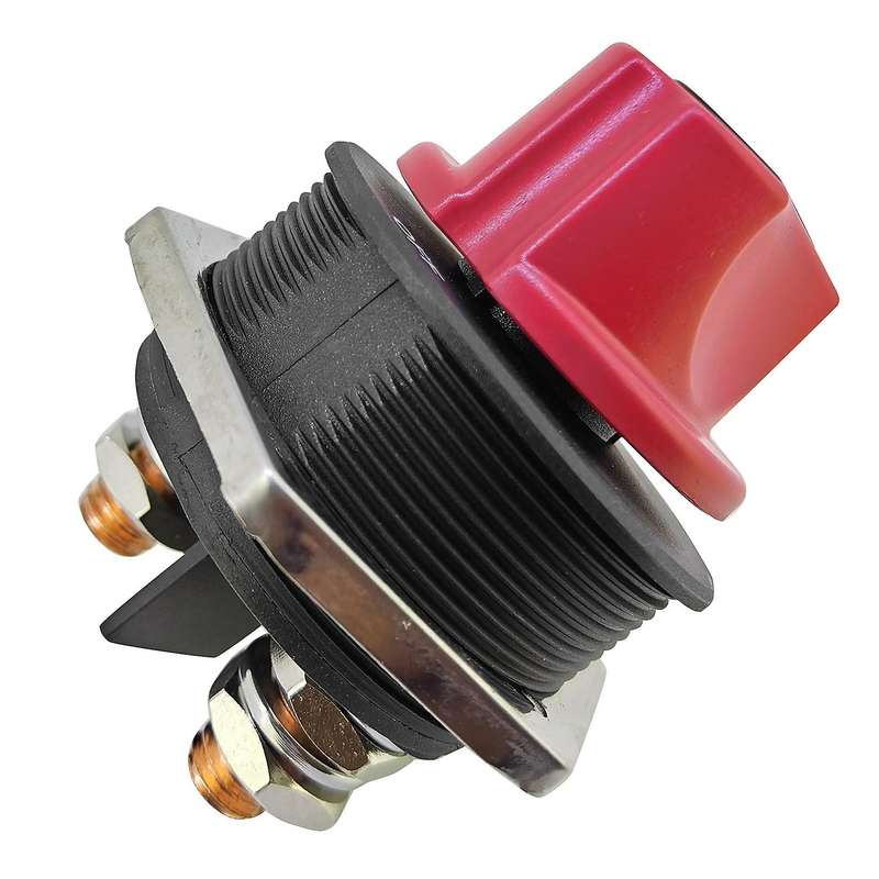 Car Battery Switch 300A Motorcycle DC32V Max On-Off 2P SPST Car Mini Battery Switch