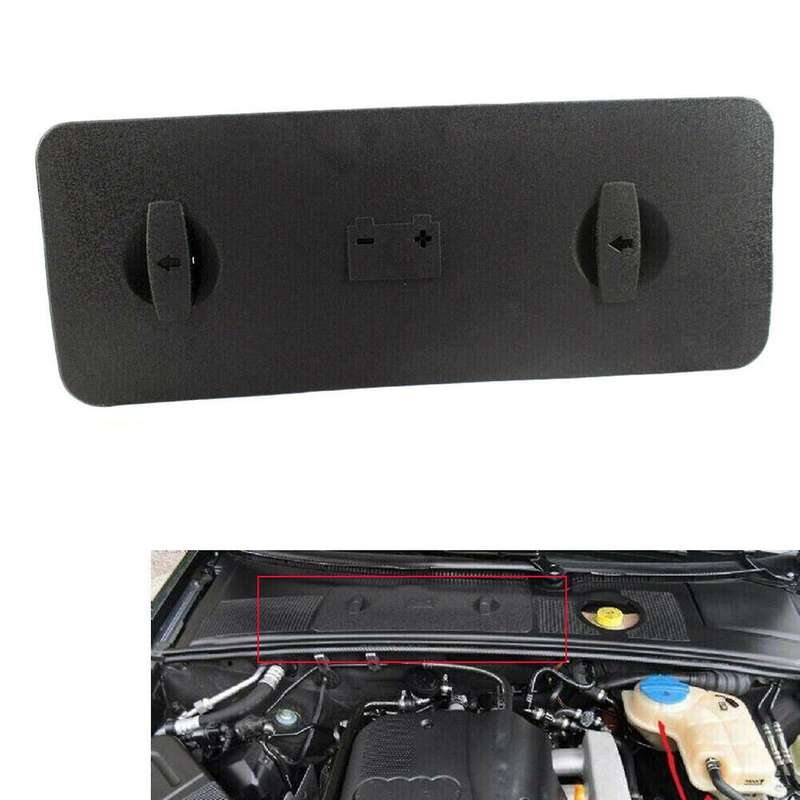 Car Battery Tray Cover Dustproof Protective Cover Replacement for - A4 B6 B7 8E S4 01-08 8E1819422A