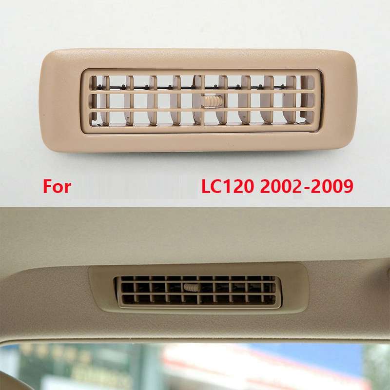 Car Beige Roof Top A/C Air Conditioner Outlet for Land Cruiser Prado 120 LC120 2002-2009 Interior Ac