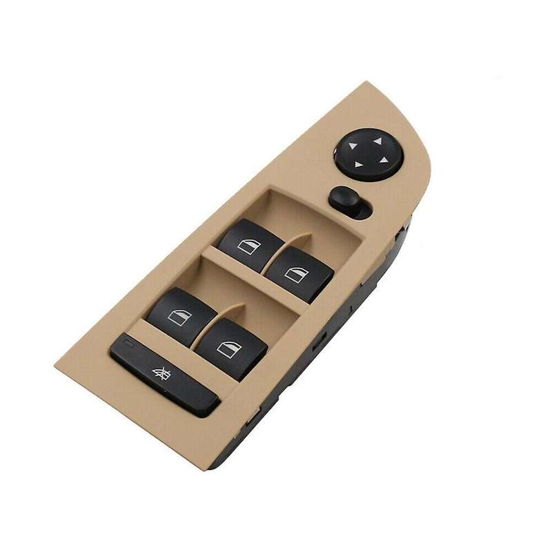 Car BeigeFront Left Master Window Switch Control for E90 325I 328I 330I 61319217331