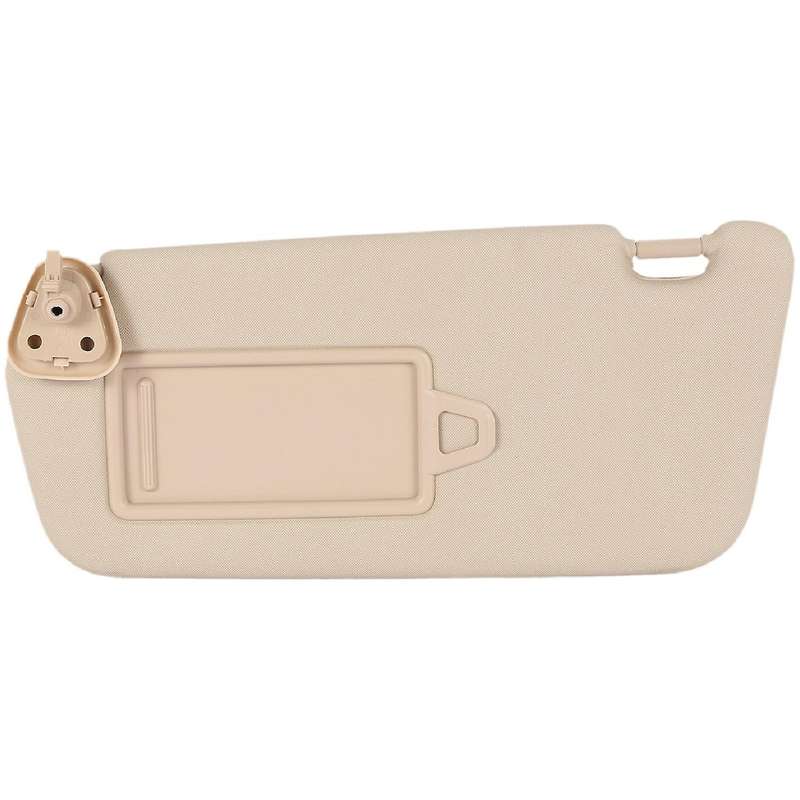 Car Beige Sun Visor with Makeup Mirror Sunshade Assembly 85210-1E361XU 85210-1E360XU for Accent 2006