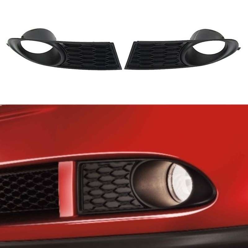 Car Black Front Fog Light Lamps Frame Covers for 2011-2020 Journey 68079851AB