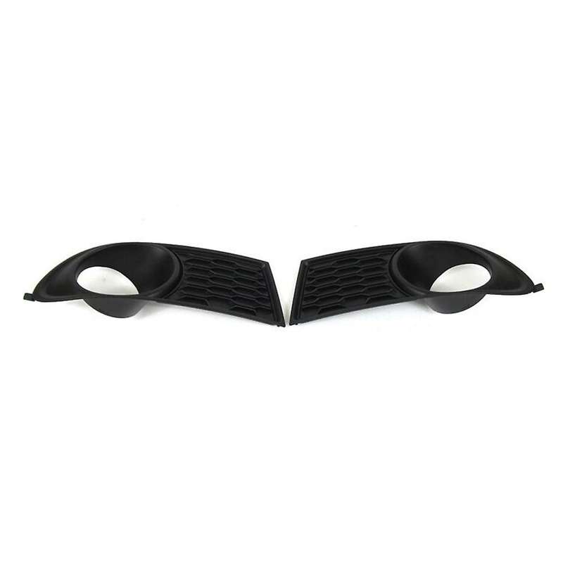 Car Black Front Fog Light Lamps Frame Covers for 2011-2020 Journey 68079851AB