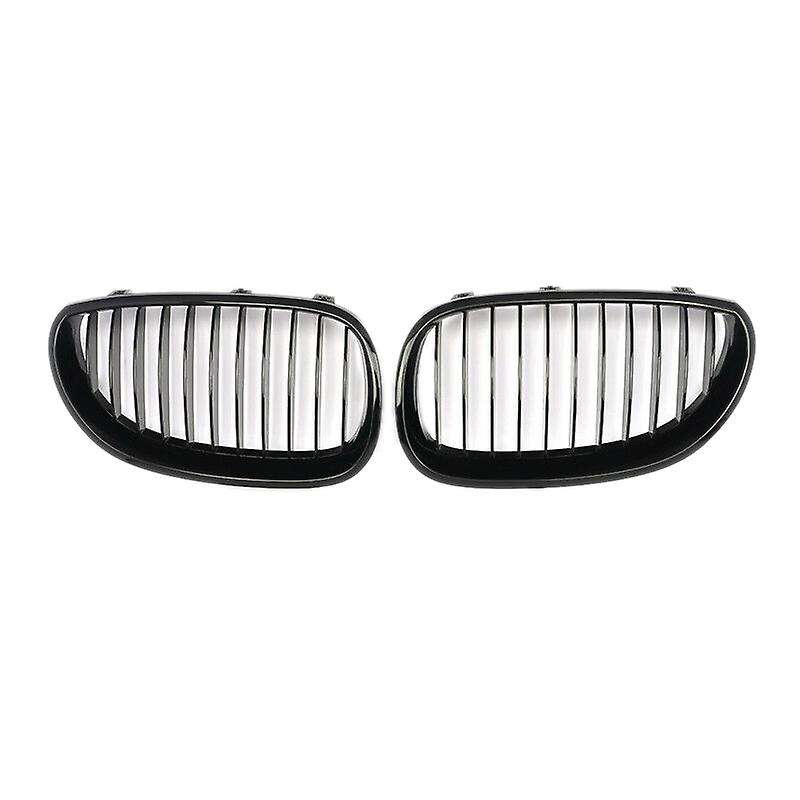 Car Black Front Hood Kidney Grille Grill for  E60 E61 5 Series M5 2003-2009