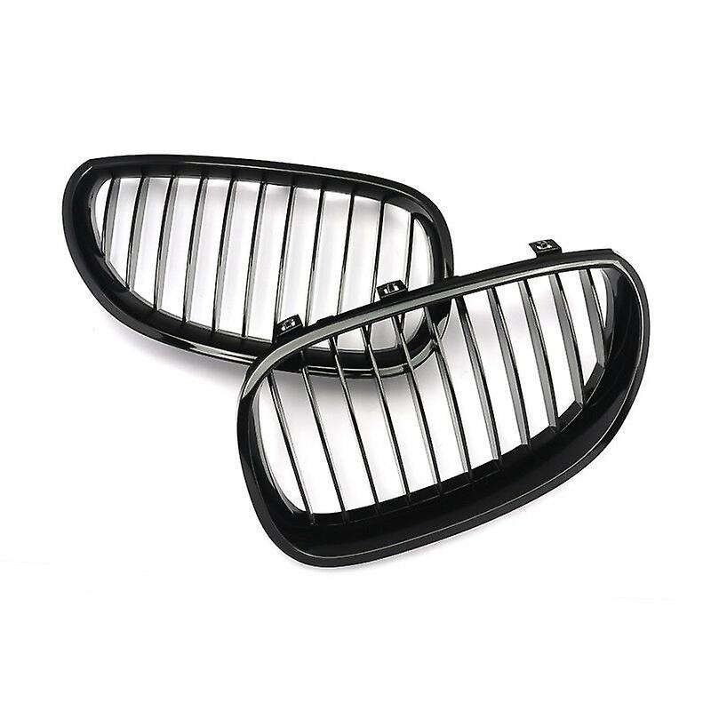 Car Black Front Hood Kidney Grille Grill for  E60 E61 5 Series M5 2003-2009