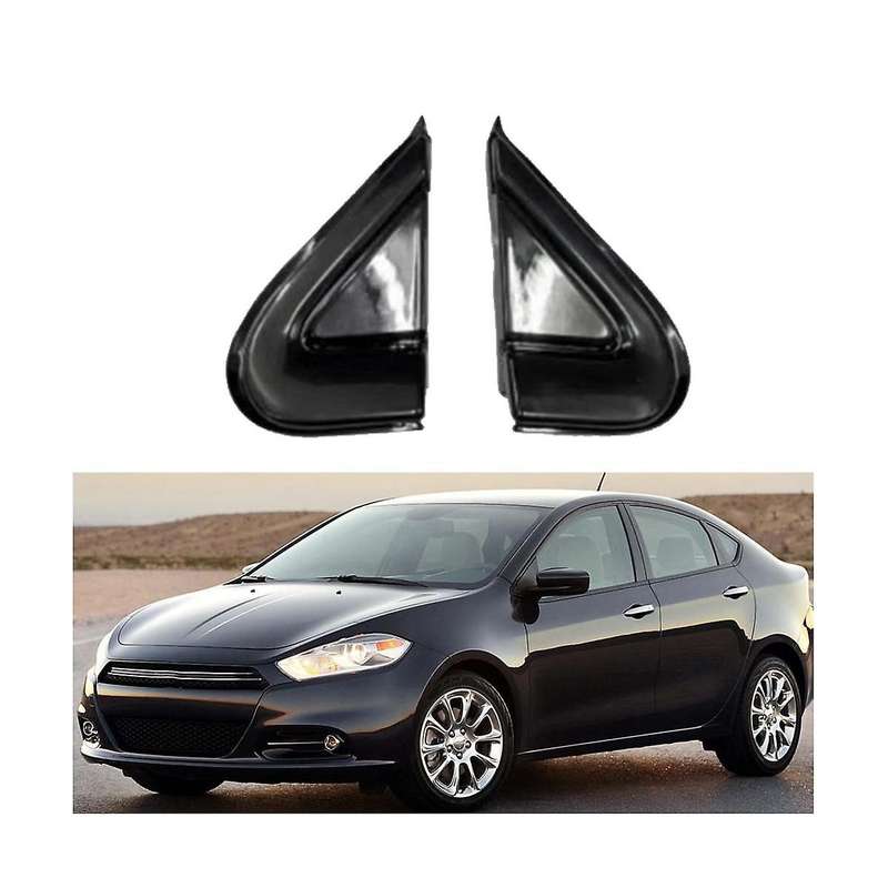 Car Black Front Window Triangle Plate Triangle Garnish Cover Panel for 2012-2016 68083130ad 6808313