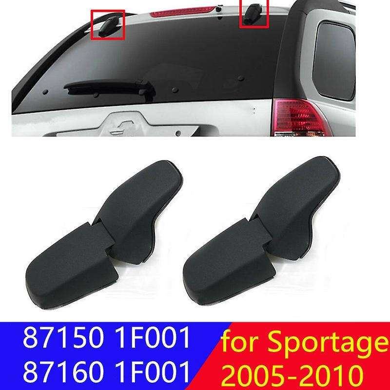 Car Black Left + Right Liftgate Glass Hinges for 05-10 871501F001 871601F001